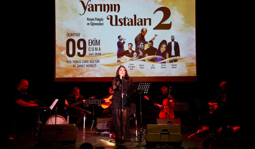 “Yarının Ustaları 2” Konserinde Türkülerle Dolu Gece