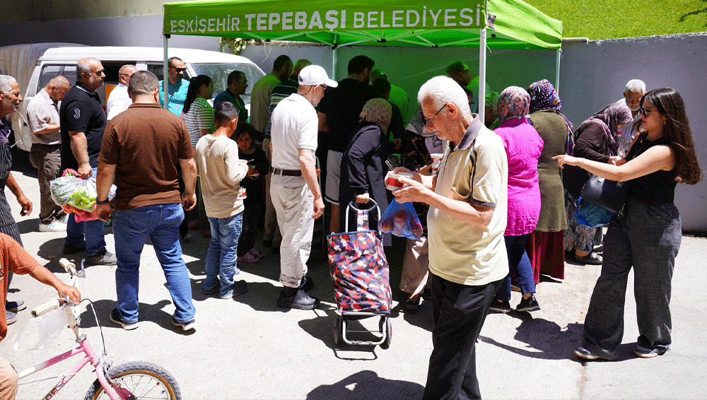 Muharrem ayı bereketi Tepebaşı’nda