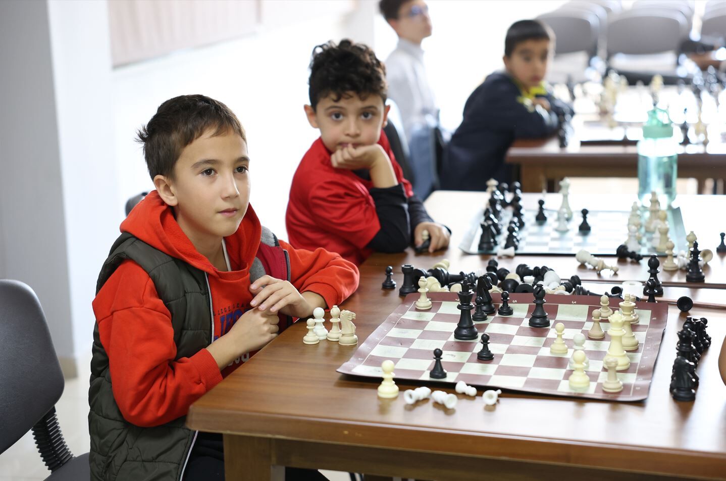 Tepebaşı’nda 115 Çocuk Satrançla Geleceğe Hazırlanıyor